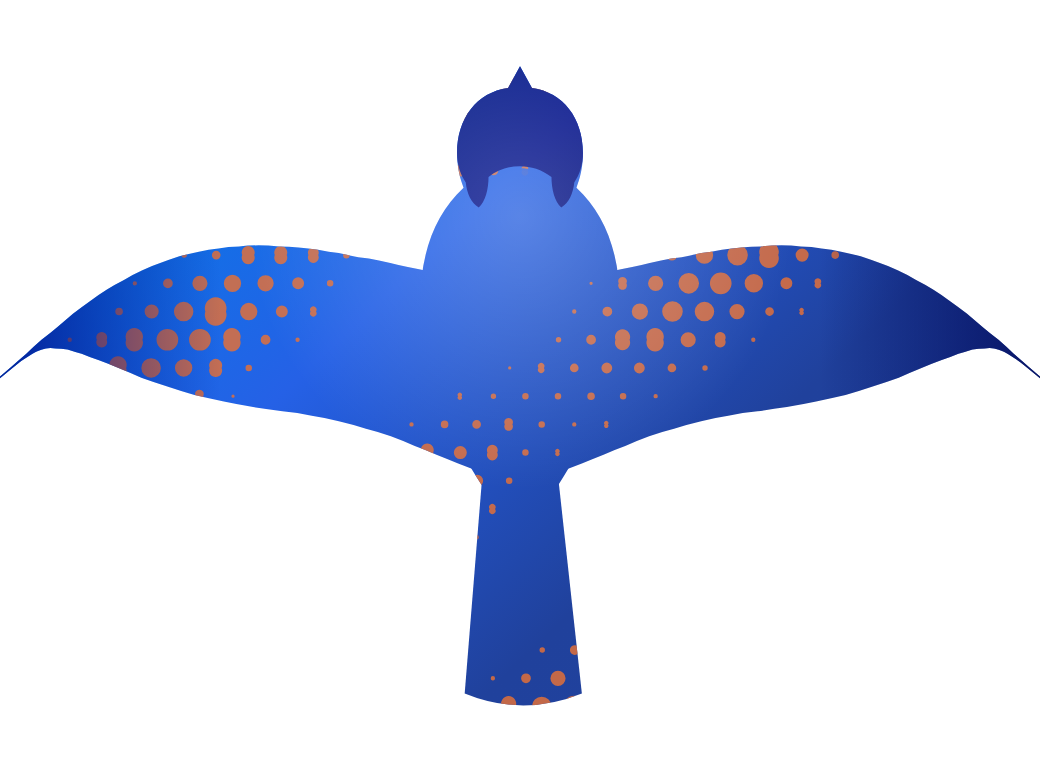 A falcon at rest